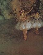 Edgar Degas Two dancer USA oil painting artist
